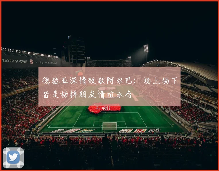 德赫亚深情致敬阿尔巴：场上场下皆是榜样朋友情谊永存
